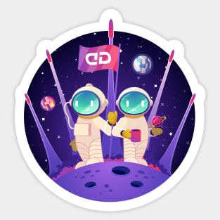 Space Team Sticker